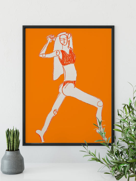 Bold Figurative Art Print