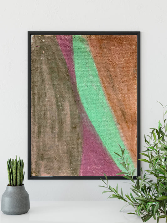 Geometric Contemporary Abstract Art Print