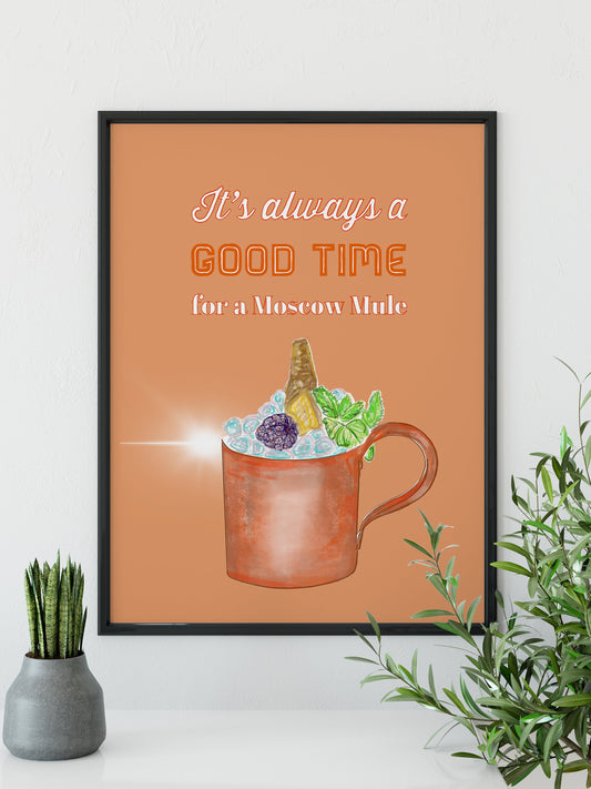 Cocktail Print, Moscow Mule